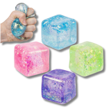 Squeezy Fidget Sugar Cube Kids Toy in Bulk - Assorted