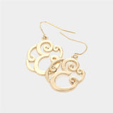 Custom Monogram Earrings – Elegant Personalized Jewellery for a Unique and Stylish Look