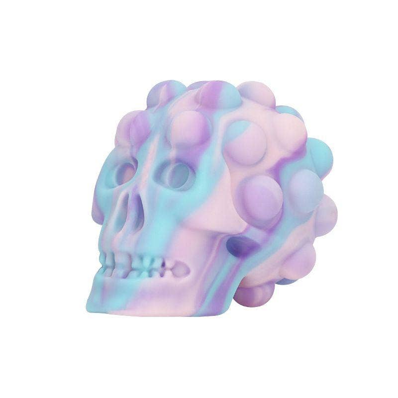 Skull Shaped Squeeze Fidget Ball