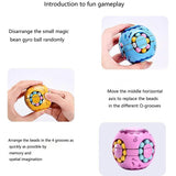 How to play with sphere shape magic bean rotating fidget toys 
