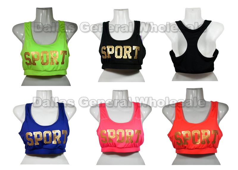 Bulk Buy Race Back Sports Bra Tops Wholesale