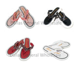 Ladies Bling Bling "Smile" Flip Flops Wholesaleile