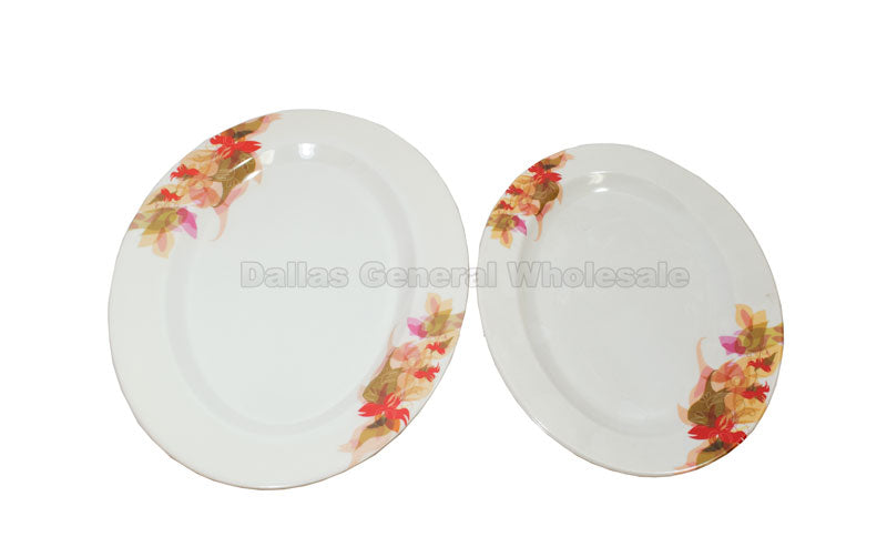 Bulk Buy Oval Shaped Plates Wholesale