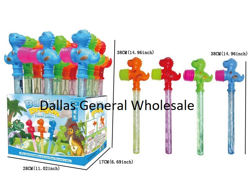 Bulk Buy Dinosaur Giant Bubble Wands Wholesale