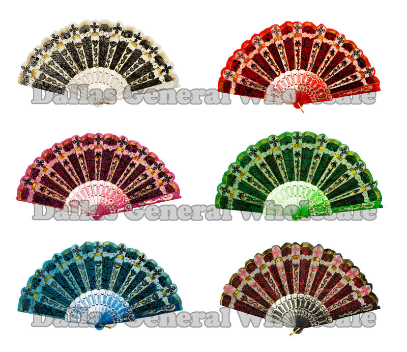 Bulk Buy Summer Oriental Hand Fans Wholesale