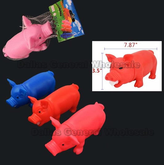 Bulk Buy Toy Chewy Squeaky Piggy's Wholesale