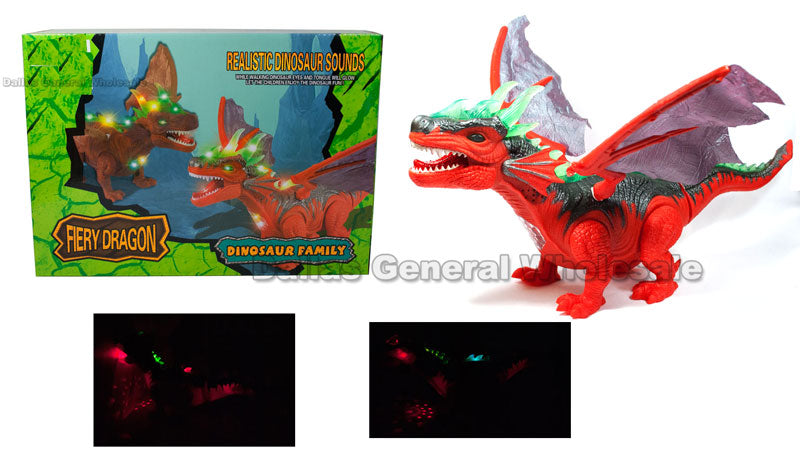 Walking Roaring Dragons Toy - 3Pcs/Pack