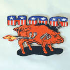 Wholesale HOG PIPES 4 INCH PATCH (Sold by the piece or dozen ) (sold by the piece or dozen ) *- CLOSEOUT NOW AS LOW AS 75 CENTS EA