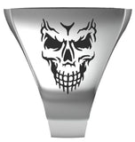 Wholesale GRIM REAPER W SICKLE STAINLESS STEEL BIKER RING ( sold by the piece )
