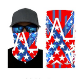 Star Seamless Bandana Face Cover In Bulk - Assorted