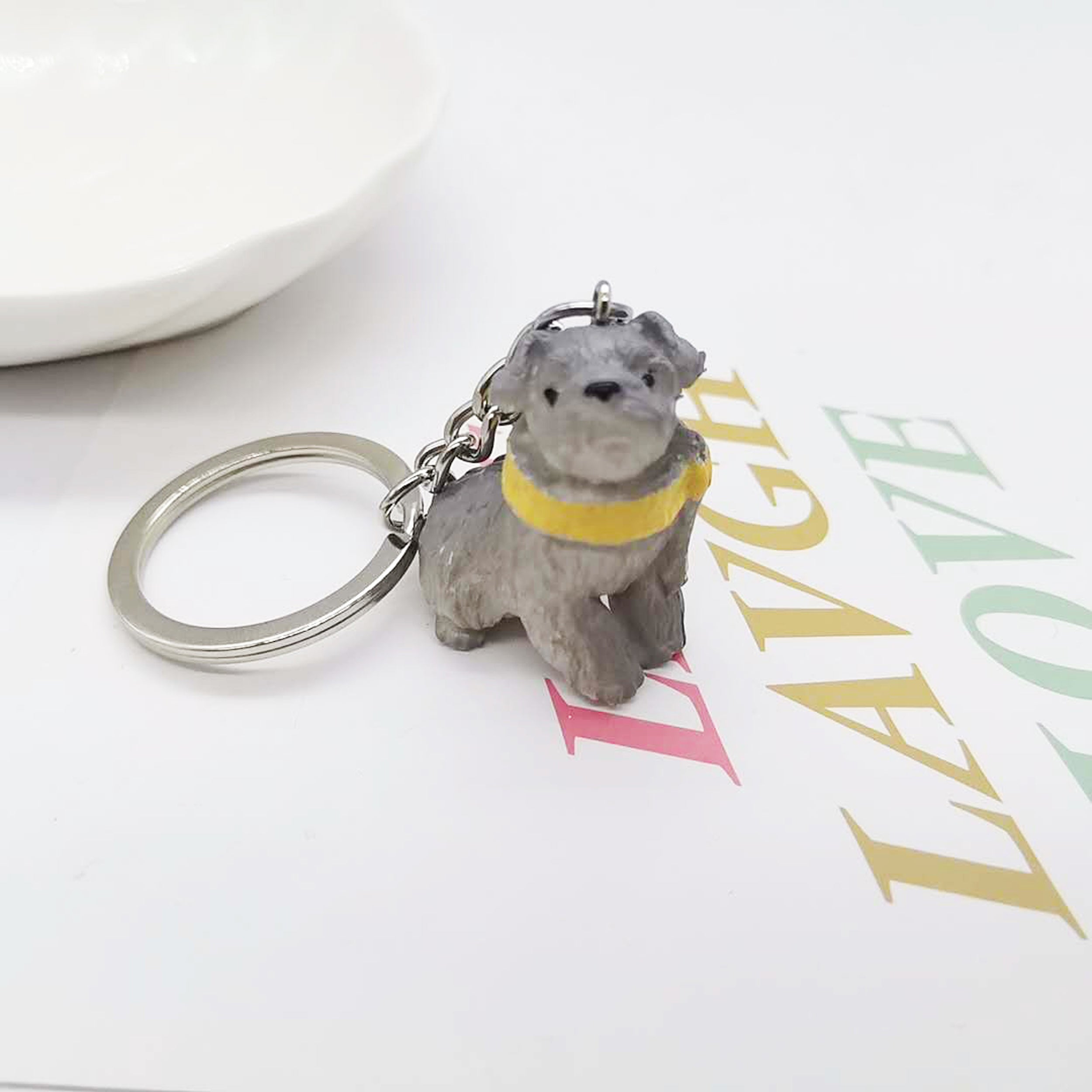 Wholesale Resin Dog Keychains