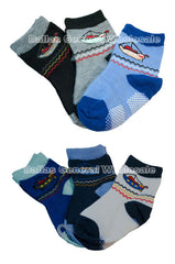 Bulk Buy Toddler Boys Boat Design Ankle Socks Wholesale