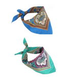 Wholesale BEAUTIFUL MULTI COLOR PAISLEY DESIGN BANDANNA 2 COLORS! 100% COTTON