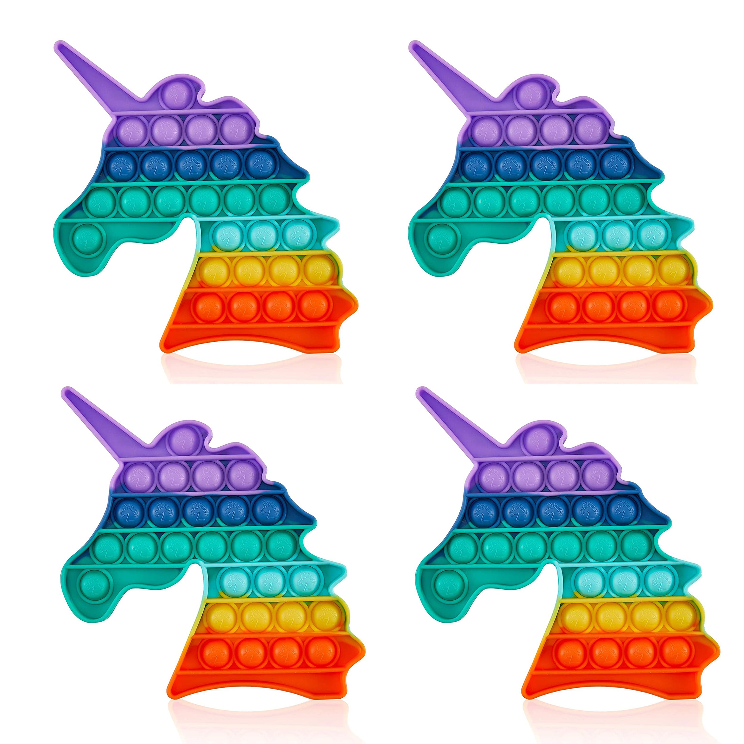 Rainbow Unicorn Pop It Fidget Toy